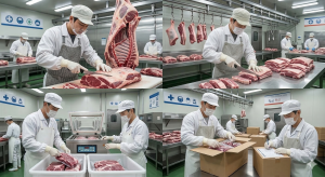 학운리 육가공업체에서의 하루